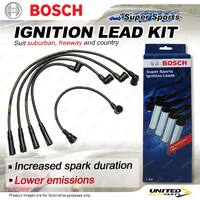 Bosch Ignition Leads for Ford Courier SACE SACP PB PC Econovan JG JH SGME