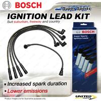 Bosch Ignition Leads for Suzuki Sierra SJ410 SJ40 1.0 I4 8V Utility 1981-1988