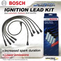 Bosch Ignition Leads for Holden Scurry YB 1.0 I4 8V Van Wagon 1985-1987