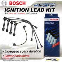 Bosch Ignition Leads for Toyota Celica ST162R ST162 2.0 I4 16V 1985-1989