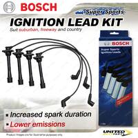 Bosch Ignition Leads for Toyota Corolla II EL41 Starlet EP82 1.3 I4 16V