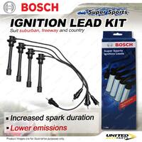 Bosch Ignition Leads for Toyota Landcruiser RZJ95 2.7 I4 16V 2000-2002