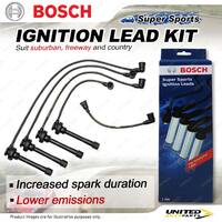 Bosch Ignition Leads for Mitsubishi Express SJ WA L300 P03V PF PG 2.0 2.4