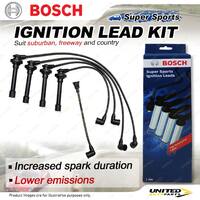 Bosch Ignition Leads for Nissan Presea R11 Pulsar Sentra N14 N15 1.4 1.5 1.6