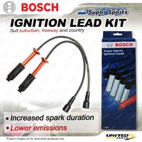 Bosch Ignition Leads for Mercedes Benz MB100 661 Vito 113 638 2.0 2.3 Van