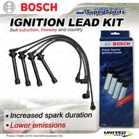 Bosch Ignition Leads for Nissan Datsun Navara D22 2.4 I4 16V 1997-2005