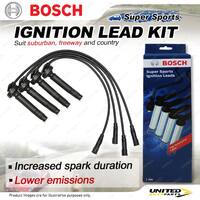 Bosch Ignition Leads for Subaru Impreza GD GG Legacy Liberty BE BH 2.0 2.5