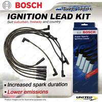 Bosch Ignition Leads for Ford Falcon Fairmont XF Fairlane ZL LTD FE 4.1