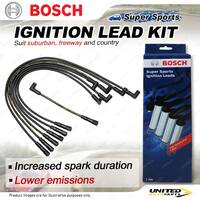 Bosch Super Sport Ignition Leads for Ford Falcon Fairmont EA EB ED XG XH