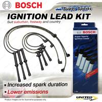 Bosch Ignition Leads for Mazda 323 BA BHAFP BHAFS Lantis CBA CBAEP 2.0 V6 24V