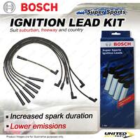 Bosch Super Sport Leads for Ford Falcon Fairmont EL Fairlane NL LTD DL