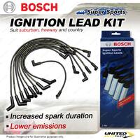 Bosch Super Sport Ignition Leads for Ford Falcon Fairmont EB ED EF EL XH