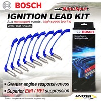 Bosch Motor Sport Ignition Leads for Holden Commodore Calais Crewman VE VF VZ