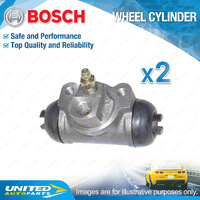 2x Bosch Rear Wheel Cylinders for Holden Rodeo KB TF Jackaroo UBS13 8v 24v 79-03