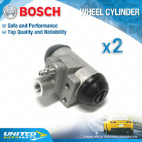 2 x Bosch Rear Wheel Cylinders for Holden Colorado RC Rodeo RA 2.4 3.0 3.5 3.6L