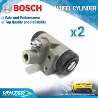 2 x Bosch Rear Wheel Cylinders for Holden Colorado RG RC Rodeo RA 8v 16v 24v