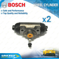 2 x Bosch Rear Wheel Cylinders for Mazda BT50 UN B4000 MJ 2.5L 3.0L 4.0L 05-11