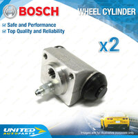 2 x Bosch Rear Wheel Cylinders for Toyota Hilux KUN26 GGN25 3.0L 4.0L 126 175KW