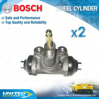 2 x Bosch Rear Wheel Cylinders for Mazda 323 BJ BA Familia BJ 1.6 1.8 2.0L 94-03