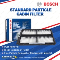 Bosch Standard Particle Cabin Air Filter for Mazda 2 DE 1.5L ZY I4 16V 07-13