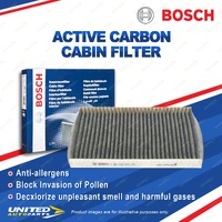 Bosch Active Carbon Cabin Air Filter for Ford Ecosport BL BK Fiesta WS WT Puma