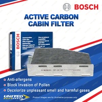 Bosch Active Carbon Cabin Filter for VW Golf MK4 MK5 MK6 Passat Sharan Tiguan