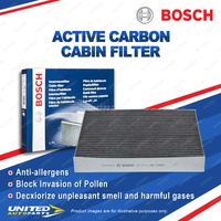 Bosch Active Carbon Cabin Air Filter for VW Amarok TDI T1A T1B 2.0L 125KW 22-24