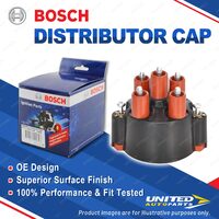 Bosch Distributor Cap for Abarth 124 348 Spider 1.4L 125KW 4cyl 2016-On