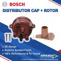 Bosch Distributor Cap + Rotor for Toyota Camry SV21 2.0L 89KW 121HP Sedan Wagon