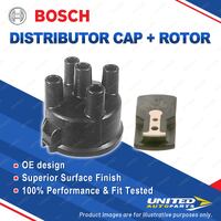 Bosch Distributor Cap + Rotor for Holden Astra Hatchback LB LC 1.5L 51KW 84-86