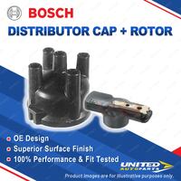 Bosch Distributor Cap Rotor for Mazda 323 FA BD 626 CB 929 LA B-Ser PE Bravo UD