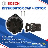 Bosch Ignition Distributor Cap Rotor for Ford Australia Maverick DA 4.2L 125KW