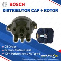 Bosch Distributor Cap Rotor for Mazda 323 626 B E Serie Familia MX-6 Telstar GD