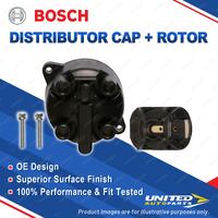 Bosch Distributor Cap + Rotor for Mitsubishi Lancer VI Sedan 12V CK2A 1.5L 69KW