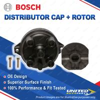 Bosch Ignition Distributor Cap Rotor for Ford Australia Festiva WA 1.3L 46KW U