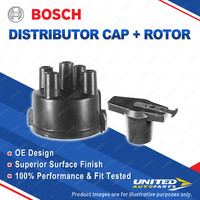 Bosch Distributor Cap + Rotor for Subaru Brumby AU5 DL A33 AM3 1.8L 1.6L