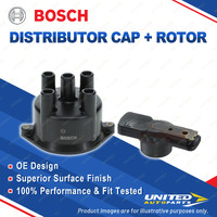 Bosch Distributor Cap + Rotor for Nissan Datsun D21 CGD21 March K10 Vanette C22