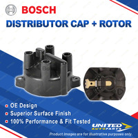 Bosch Distributor Cap + Rotor for Ford Festiva WB WD DB1 Laser KJ KL SGNL SGNM