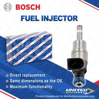 Bosch Fuel Injector for Audi S3 8P1 8PA TT 8J3 8J9 Petrol 2.0L 4cyl