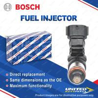 Bosch Fuel Injector for Nissan Micra K12 Hatchback 1.4L 4cyl 2007-2010