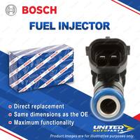 Bosch Fuel Injector for Nissan X-Trail T31 AWD Petrol 2.5L 4cyl 124kW 2007-2014