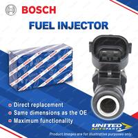 Bosch Fuel Injector for Volkswagen Polo 6N2 FWD Petrol 1.4L 4cyl 55kW 2000-2001