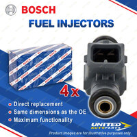 4 x Bosch Fuel Injectors for Audi S3 8L1 TT 8N3 8N9 1.8L 154KW 165KW 1998-2006