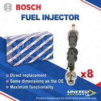 8 x Bosch Fuel Injectors for BMW 5 Series G30 F90 7 8 Ser G15 F92 X5 X6 X7 G07