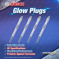 4 x Bosch Glow Plugs for Mitsubishi Pajero NM NP 3.2L 4M41T I4 16V DOHC 99-06