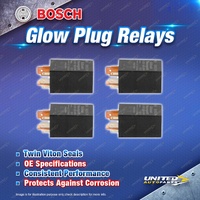 4 x Bosch Glow plug Relays for Volkswagen Golf I II Transporter T3 I4 76-97