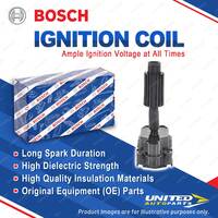 1 x Bosch Ignition Coil for Ford Transit 2.3L 103KW 107KW 4cyl 2000-2006