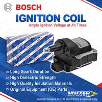 1 x Bosch Ignition Coil for Ford Falcon Fairmont EA EB ED XG XH 3.9L 4.0L