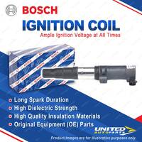 1 x Bosch Ignition Coil for Renault Scenic JA JM Megane X64 EM LM BM CM BZ DZ KZ