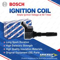 1 x Bosch Ignition Coil for Skoda Octavia 5E3 5E5 Fabia NJ3 NJ5 Yeti 5L7 Rapid